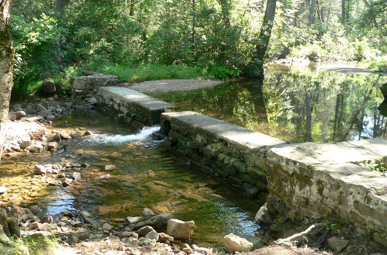 Remains of Header Dam