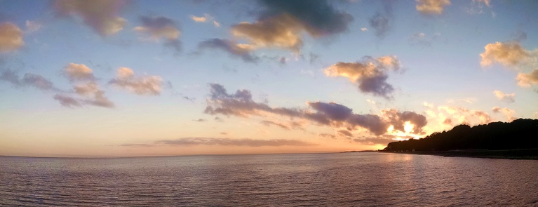 Sunset Last Night Over Apalachicola