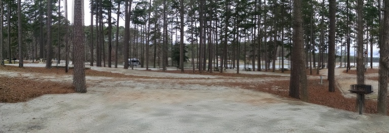 Looking West Across Campground