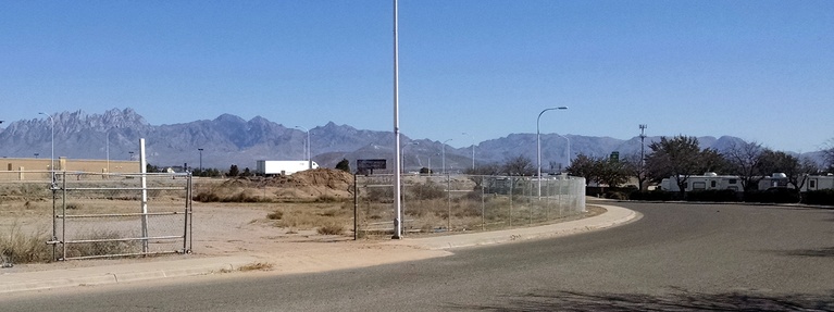 Organ Mountains from Our Site