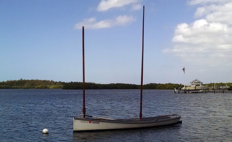 Sharpie Built by Volunteers at Spanish Point