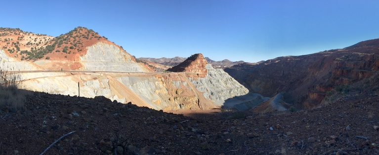 Lavender Pit (View from Our Campground)