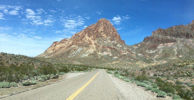 Route 66 Southwest of Oatman