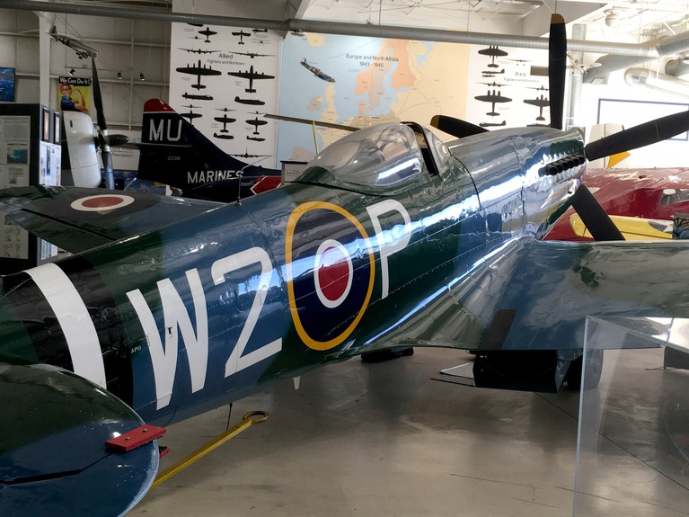 Spitfire at the Palm Springs Air Museum