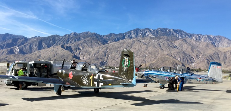 T-34 Trainer Fly In