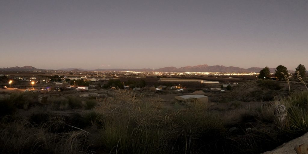 City View at Dusk from KOA