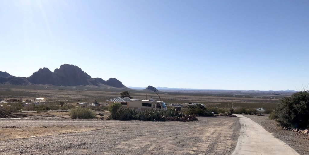 Looking South from Above Campground