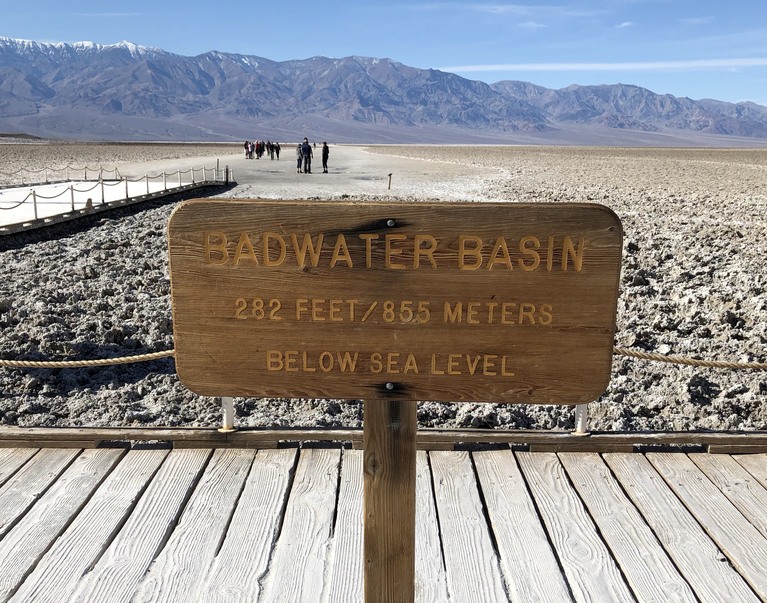 The Lowest Point in North America