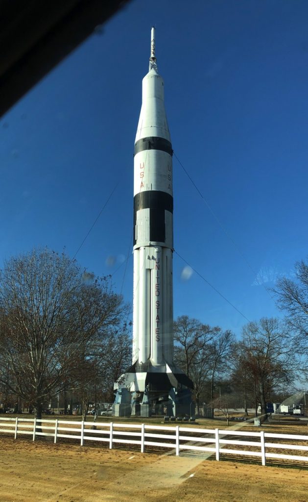 Saturn 1B Rocket at the Alabama Welcome Center