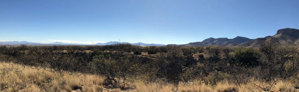 San Pedro Valley from Lower Section of Foothills Loop Trail